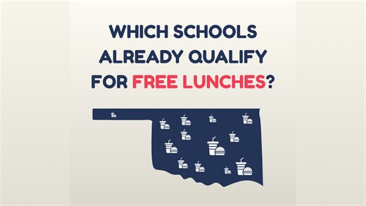 Which Oklahoma schools already qualified for free lunches? See our statewide map