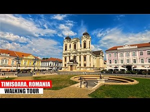 Discovering Timisoara, Romania - Walking Tour | The City of Innovations