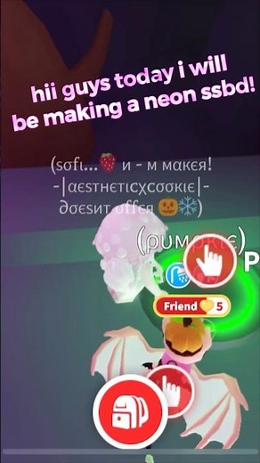 MAKING A NEON SSBD! -aestheticxcookie- #fypviralシ #adoptmerblx #roblox #goviral #trending