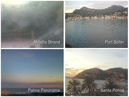 Live Wetter & Webcams in Mallorca