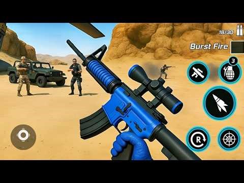 Terrorist Counter Strike Game - FPS Commando Shooting - Android Gameplay