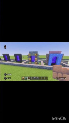 simple portal transformation for Minecraft
