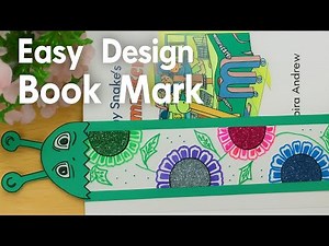 How to design Book mark -easy creation #diy