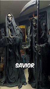 Why Do They Pray to This Skeleton for Protection?#SantaMuerte #ReligiousMystery #WorldMysteries
