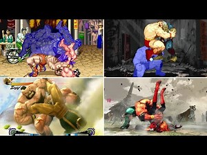 The First Appearance of All of Zangief Super Moves in Fighting Games (1992–2025)