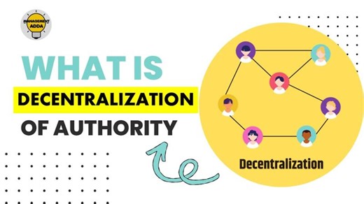 What is Decentralization of Authority? | Decentralization Explained |… | Neha Pathak