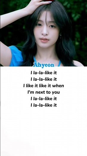 Babymonster - I like it (Lyrics) #babymonster #ilikeit #kpop #lyrics #viral