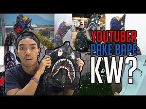 REACTION YOUTUBER PAKE BAPE SPACE KW??? | #HuntingFake