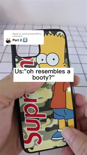 Reply to @marliexcharlie101 #diy #phonecase #phonecasemaking #simpsons