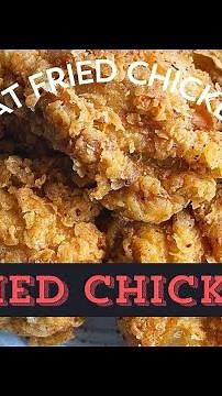 Ultimate Crispy Fried Chicken Recipe With Dip & Coat Method For Making Perfect Crunchy Chicken Fry!