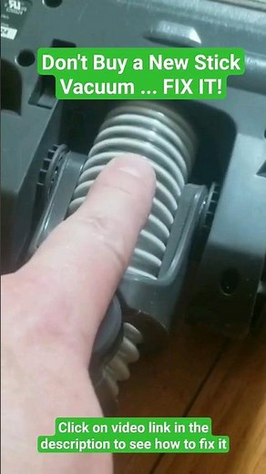 Fix a Ryobi Stick Vacuum Head with no suction #ryobi #diy #repair #shorts
