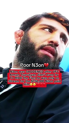 Poor neon #fyp #n3on #armantsarukyan #ufc | arman tsarukyan