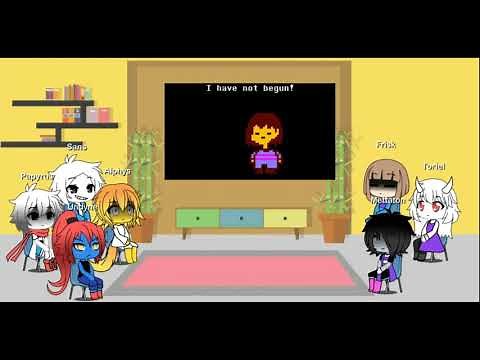 Undertale react to Entry Number 17