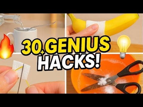 30+ Genius Life Hacks You’ll Wish You Knew Sooner!