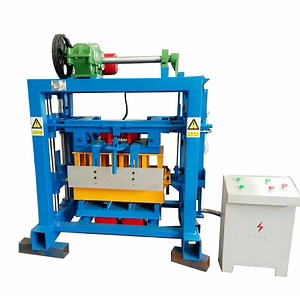 [Hot Item] Manual Interlocking Brick Making Machine in Ethiopia Qt40-2 Cement Block Machine 4