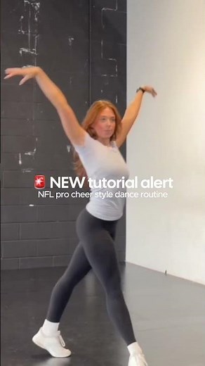 NFL Pro cheer style dance tutorial