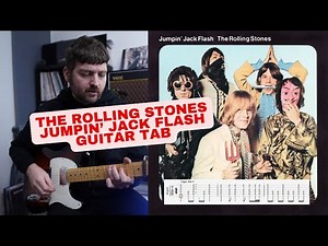 The Rolling Stones - Jumpin Jack Flash - Guitar TAB - Guitar Lesson