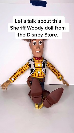 Sheriff Woody Doll Review from Disneyland