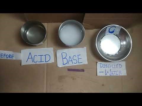 You have been provided with three test tubes or containers. One of them contains distilled water