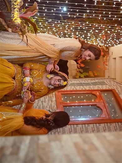 Stunning Mehndi Bride Entry in Vibrant Cinematic Style