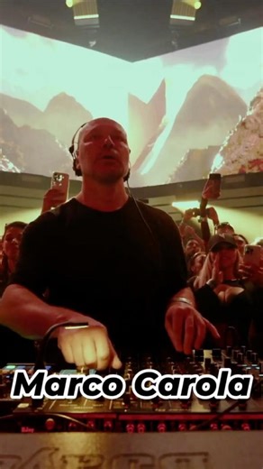🔥 MARCO CAROLA dropping pure fire at MUSIC ON | This drop hits different 💣 #shorts