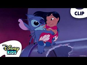 Stitch to the Rescue! 🚀💙 | Lilo & Stitch | ‪@disneykids‬