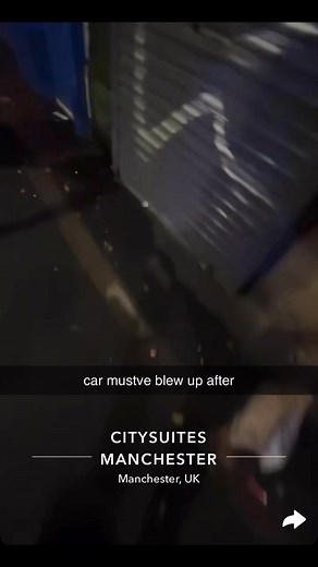 Car on fire on chapel street in Salford and the aftermath ! Happened around 7:30pm | Mcroutlaws