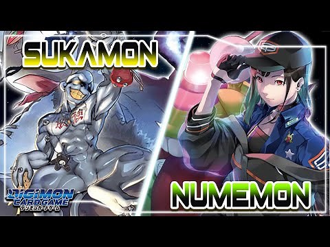 Digimon Card Game : Sukamon (Yellow) VS Numemon (Black) [BT-15]