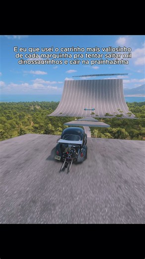 Qual carrinho consegue saltar os dinossauros? Forza Horizon 5 desafio