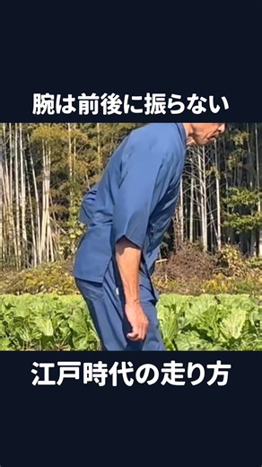 大場 克則 on Instagram: "腕は前後に振らない 江戸時代の走り方 #江戸時代の走り方 #ナンバ走り #江戸時代の歩き方 #ナンバ歩き #腕振り#外旋 #内旋"