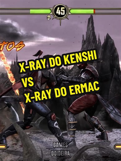 X-Ray Do Kenshi vs Ermac in Mortal Kombat 9