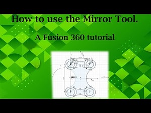 Fusion 360: How to mirror a sketch