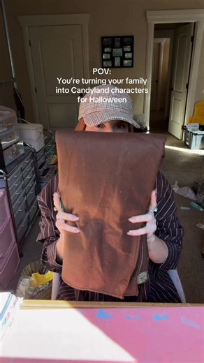 Part 2 of DIYing out candyland costumes #candylandcostume #halloweencostume #viral #diycostumes #fyp #familycostumes | Bailey Barto Langston