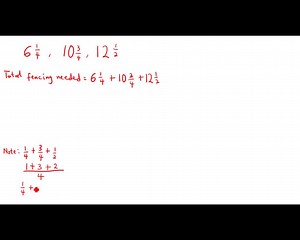 Fencing You need to fence in the triangular plot of land shown below. How many feet of fencing do you need? (Graph Can't Copy) | Numerade