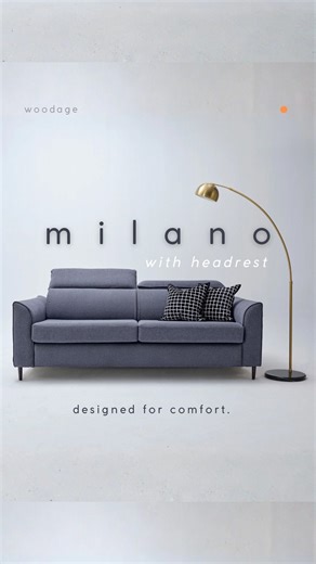 This is your sign to upgrade your sofa. With a supportive headrest and an effortless pull-out bed, Milano adapts to how you live. For more information connect with us at 918595306042 or drop us a DM. Visit our stores : 📍New Delhi 📍Mumbai 📍 Hyderabad 📍Pune #SofaCumBed #SofaBed #SpaceSavingFurniture #SofaGoals #LuxuryLiving [Sofa cum Bed, Sofa Bed, Sofa Beds, Bed Sofa, Convertible Sofa] | Woodage Furniture
