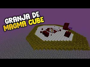 Cómo hacer una GRANJA de MAGMA CUBES en Minecraft