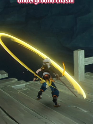 Chest you probably missed in underground chasm#genshinimpact #chest #puzzle #explore #hiddenchest #thechasmgenshinimpact #undergroundchasm #liyue #liyueharbor