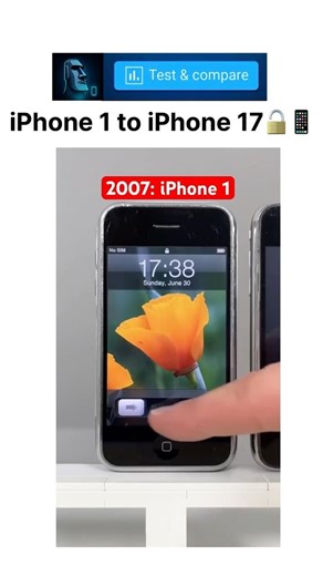 iPhone 1 to iPhone 17 🔓 Lock & Unlock Evolution