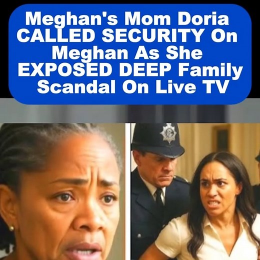 Doria Ragland CALLS SECURITY on Meghan Markle After She EXPOSES Family Scandal Live on TV! #princeharry #royalfamilydrama #fblifestyle | Breaking Royal 26