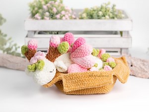 Spring Dragon in a Box Amigurumi Crochet Pattern US Terms PDF - Etsy