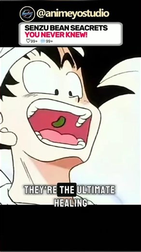 Senzu Bean Sectrets You Never Knew #AnimeShorts #AnimeCommunity #AnimeExplained #Otaku #AnimeFeels