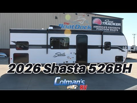 2026 Shasta 526BH | Family Bunkhouse Travel Trailer Built for Adventure! 🏕️✨