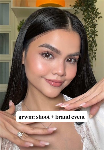 2 ganaps in one day! We have a quick shoot and brand event (dinner) kaya kailangan fresh tayo! 🩷✨ #beautyph #beautytok #makeupph #makeuptok #tiktokph
