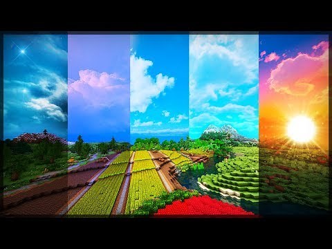 ✔ 4 TEXTURAS QUE DEIXAM O CÉU REALISTA NO MINECRAFT!