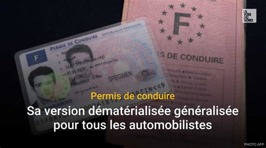 Permis de conduire : sa version dématérialisée généralisée à tous les conducteurs
