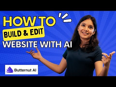 Website Editing on Butternut AI | Full Tutorial for Beginners (Step-by-Step)