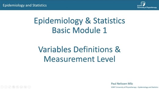 11 Variables Definitions & measurement level