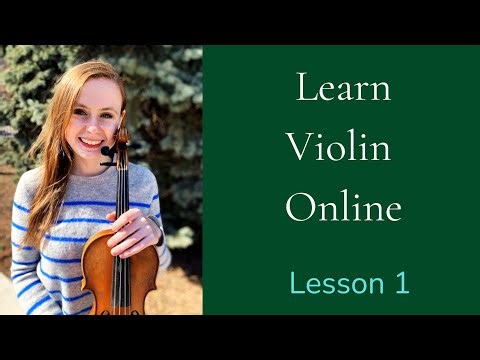 Learn Violin Online Lesson 1/15: Violin Set Up and Parts