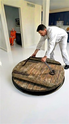 Old Courtyard Turned 😨 Into a Luxury Ocean Floor! 🌊😍 #shorts