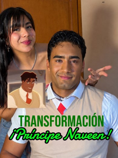 Transformación maquillaje Príncipe Naveen: look completo paso a paso